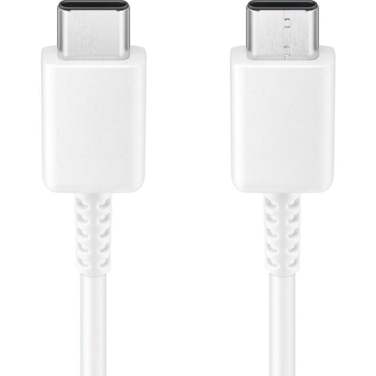 Samsung Originele USB-C naar USB-C kabel - 3A - 1 meter - Wit - Afbeelding 2