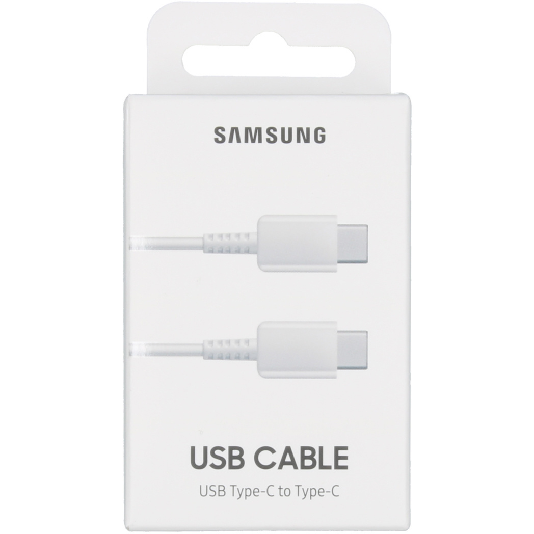Samsung Originele USB-C naar USB-C kabel - 3A - 1 meter - Wit - Afbeelding 4