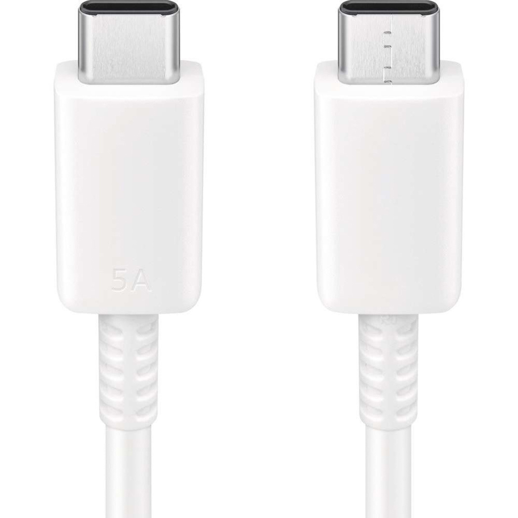 Samsung Originele USB-C naar USB-C kabel – 5A – 1 meter – Wit