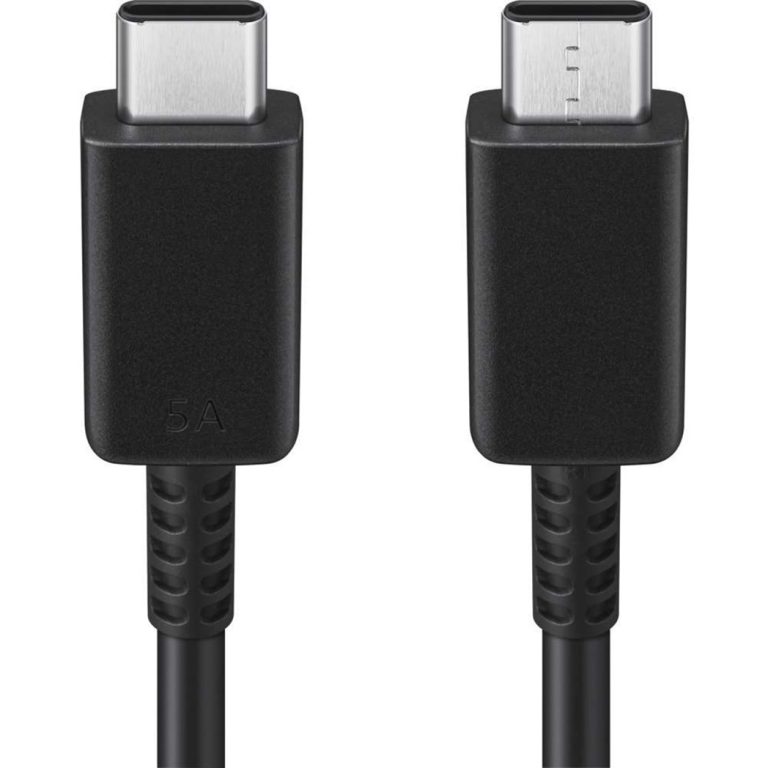 Samsung Originele USB-C naar USB-C kabel - 5A - 1 meter - Zwart