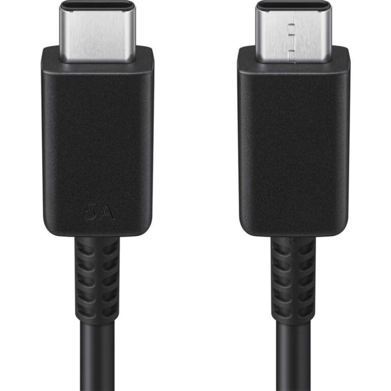 Samsung Originele USB-C naar USB-C kabel - 5A - 1 meter - Zwart