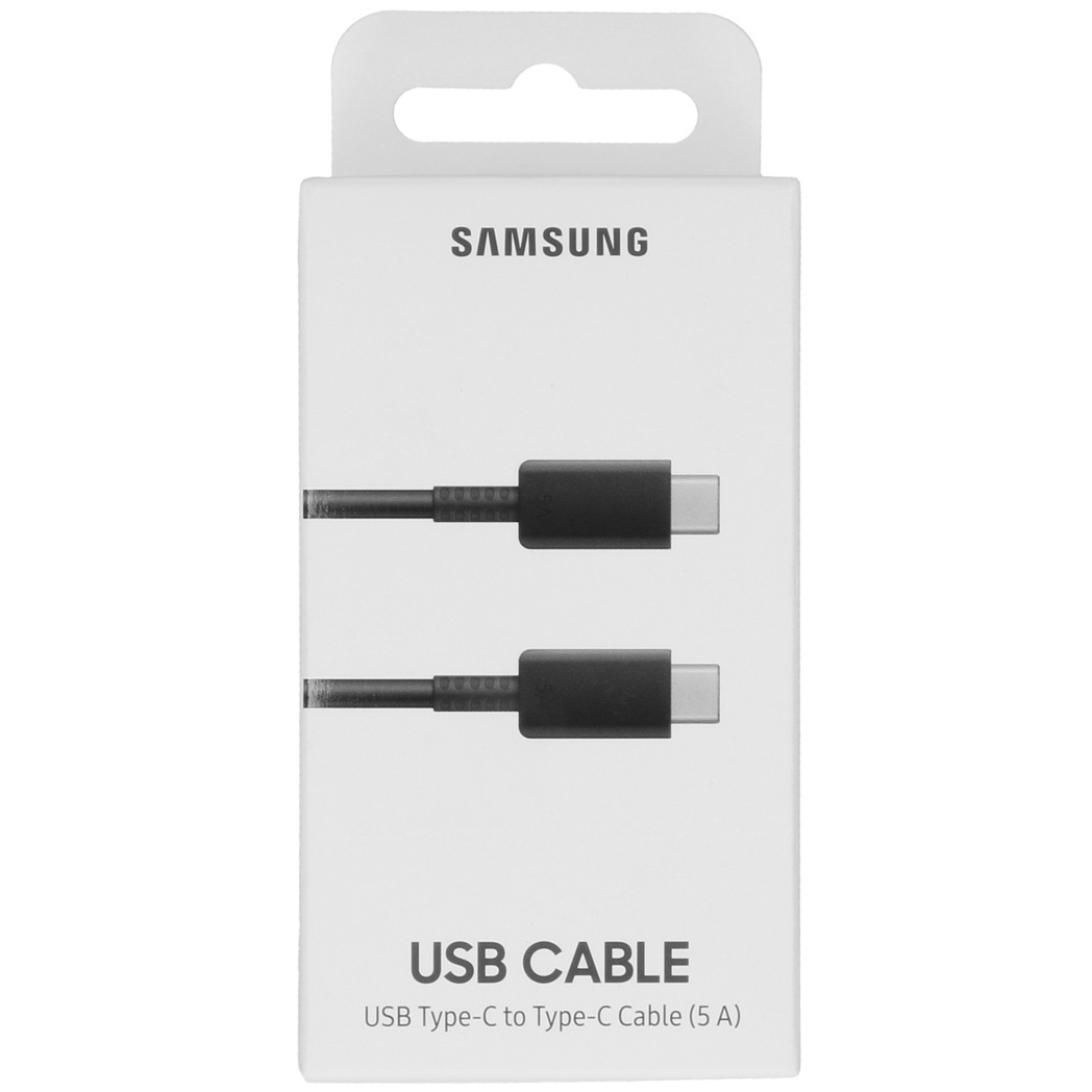 Samsung Originele USB-C naar USB-C kabel - 5A - 1 meter - Zwart - Afbeelding 4