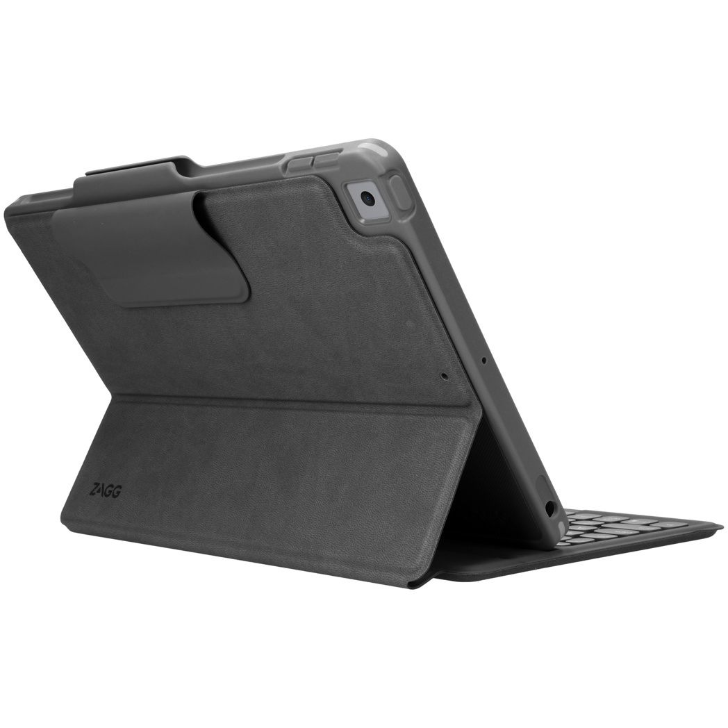ZAGG Pro Keys Keyboard Bookcase iPad 9 (2021) 10.2 inch / iPad 8 (2020) 10.2 inch / iPad 7 (2019) 10.2 inch - Grijs - Afbeelding 5