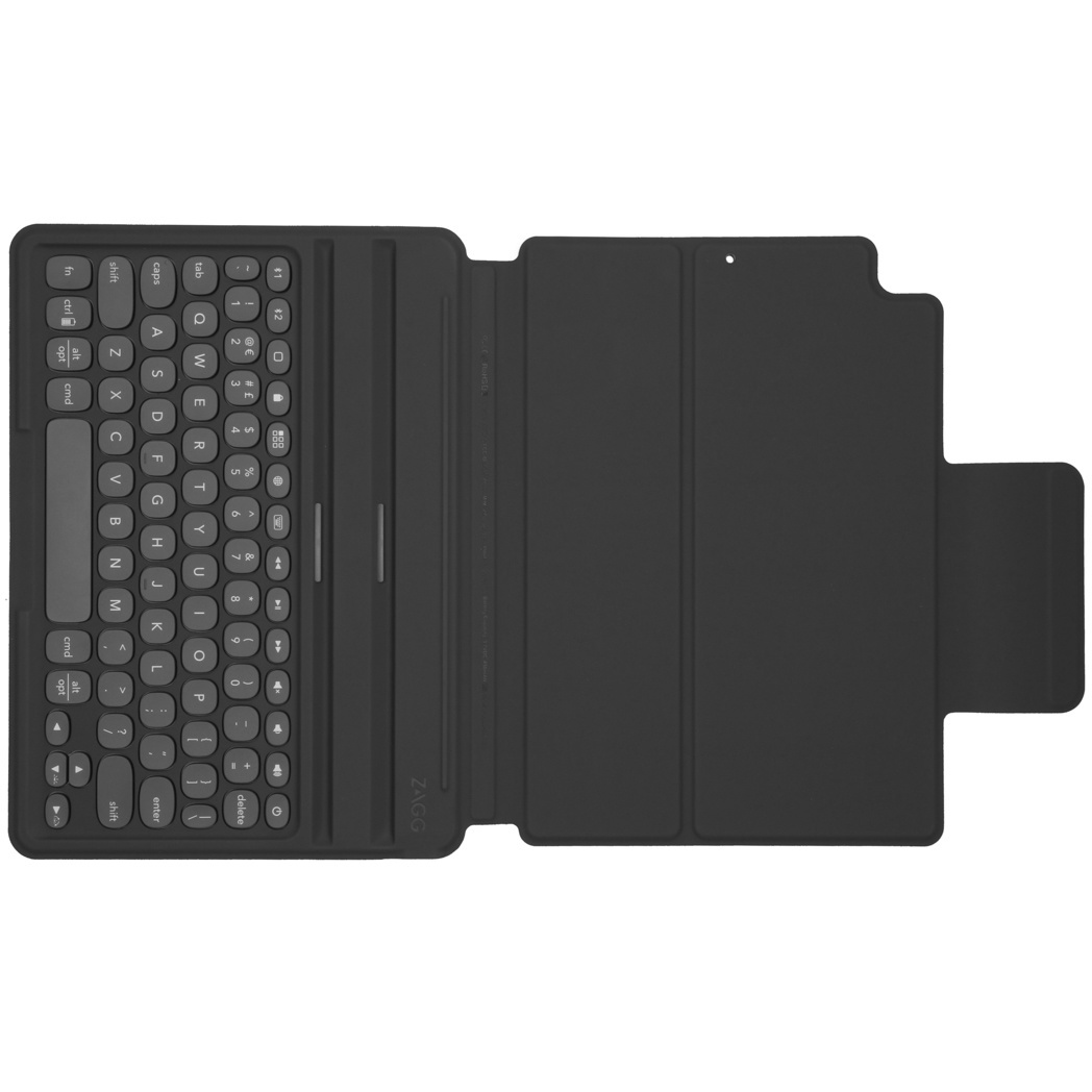ZAGG Pro Keys Keyboard Bookcase iPad 9 (2021) 10.2 inch / iPad 8 (2020) 10.2 inch / iPad 7 (2019) 10.2 inch - Grijs - Afbeelding 6