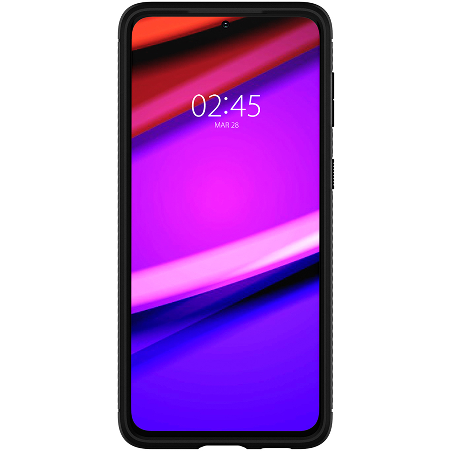 Spigen Rugged Armor Backcover Samsung Galaxy S21 - Zwart - Afbeelding 3