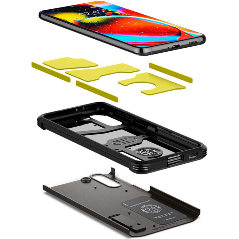 Spigen Tough Armor Backcover Samsung Galaxy S21 - Gunmetal - Afbeelding 4