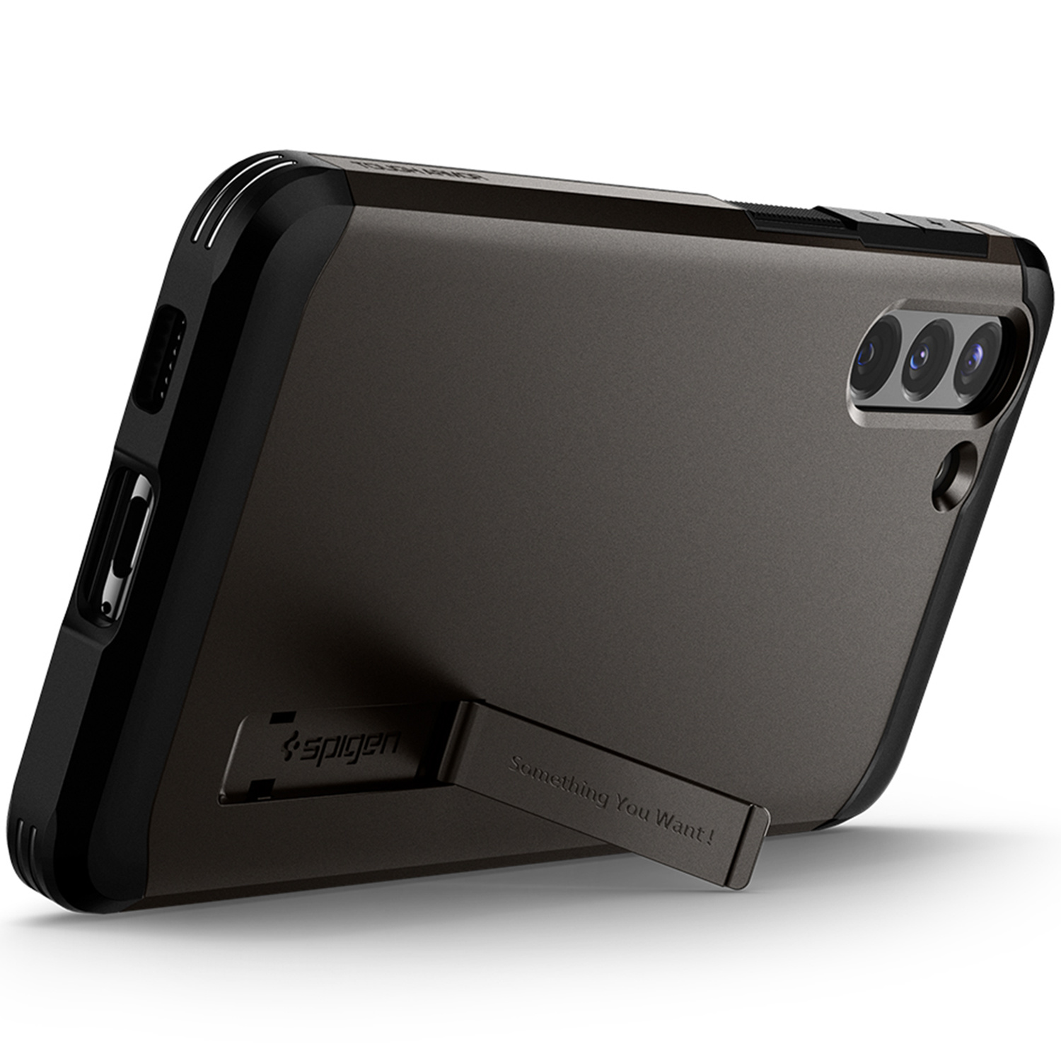 Spigen Tough Armor Backcover Samsung Galaxy S21 - Gunmetal - Afbeelding 5