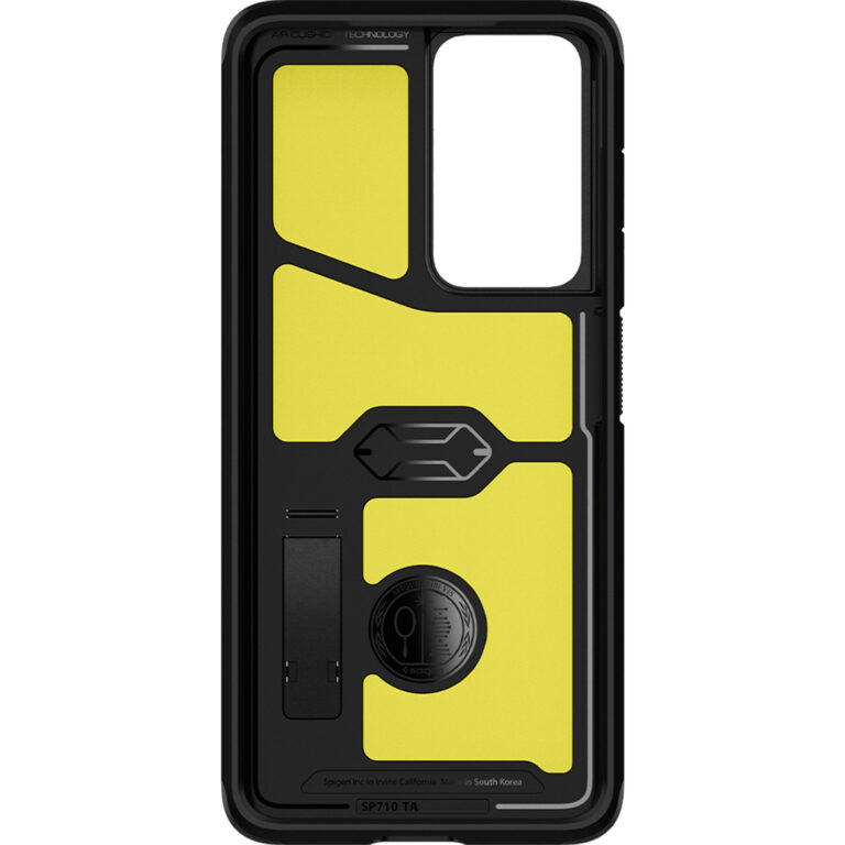 Spigen Tough Armor Backcover Samsung Galaxy S21 Ultra - Zwart - Afbeelding 4
