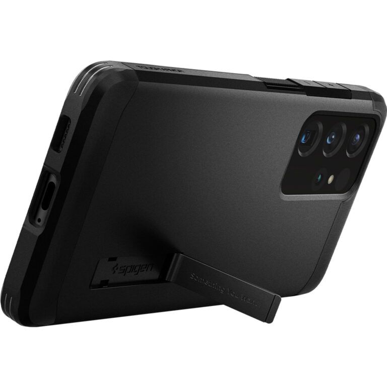 Spigen Tough Armor Backcover Samsung Galaxy S21 Ultra - Zwart - Afbeelding 6
