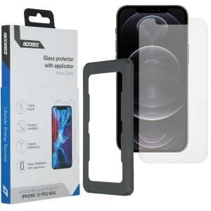 Accezz Glass Screenprotector + Applicator Apple iPhone 12 Pro Max