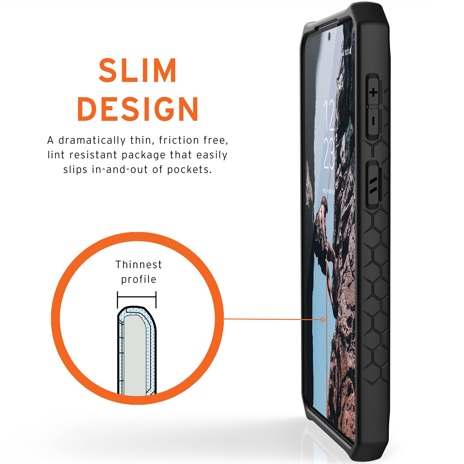 UAG Monarch Backcover Samsung Galaxy S21 Plus - Zwart - Afbeelding 3