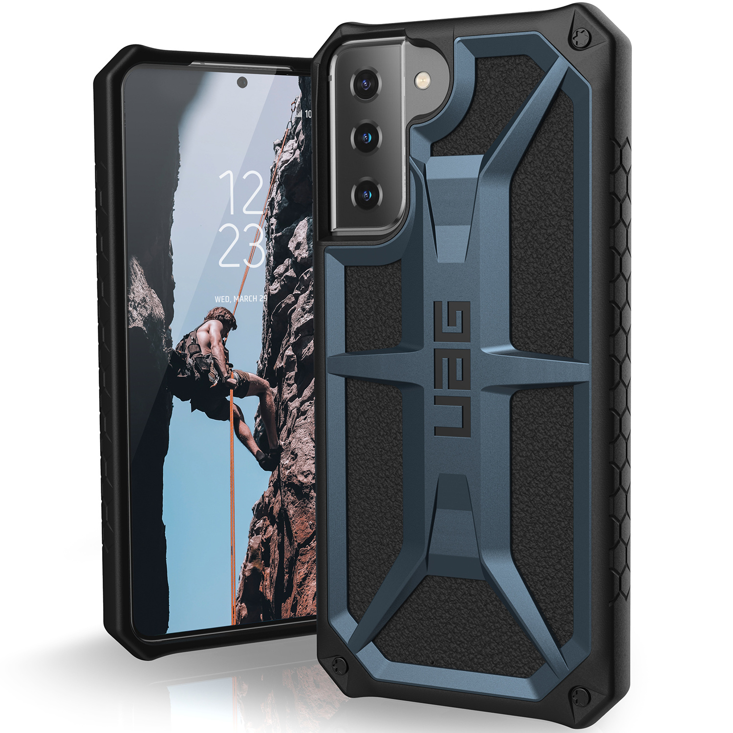 UAG Monarch Backcover Samsung Galaxy S21 Plus – Blauw