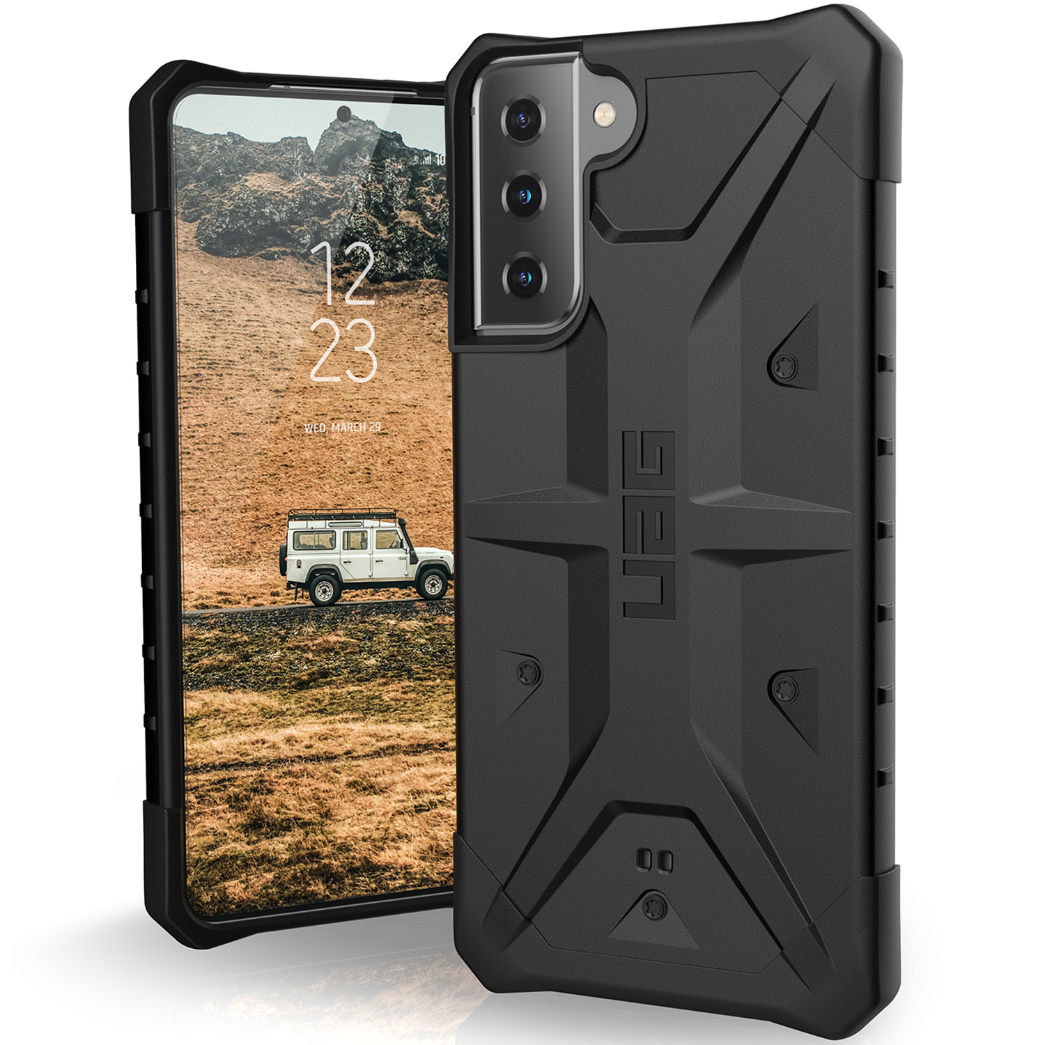 UAG Pathfinder Backcover Samsung Galaxy S21 Plus – Zwart