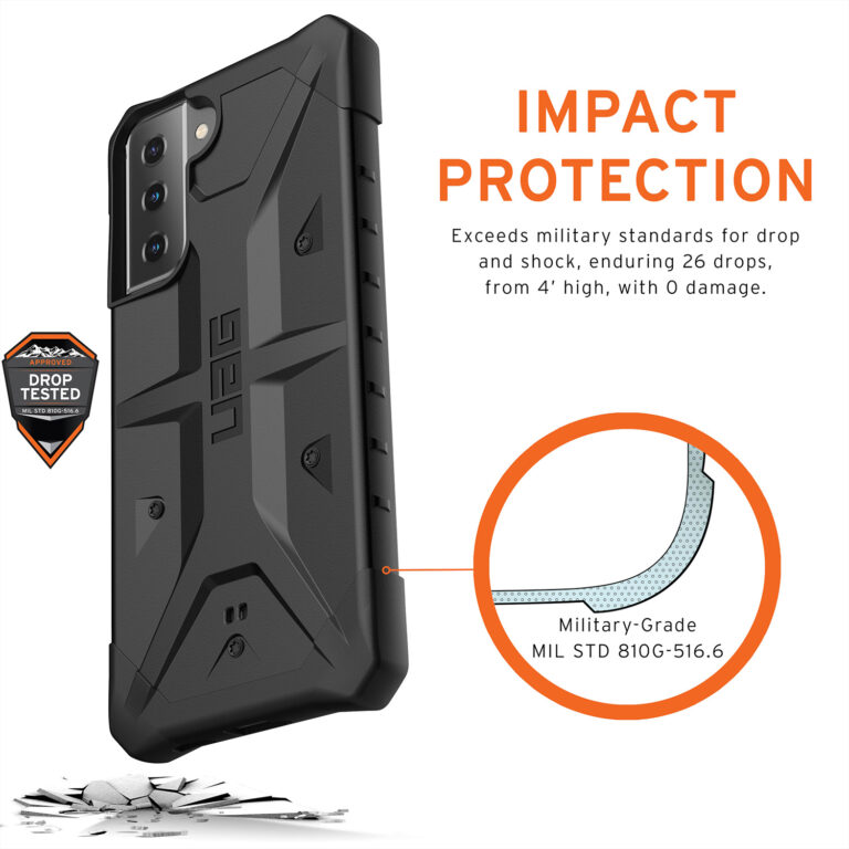 UAG Pathfinder Backcover Samsung Galaxy S21 Plus - Zwart - Afbeelding 2