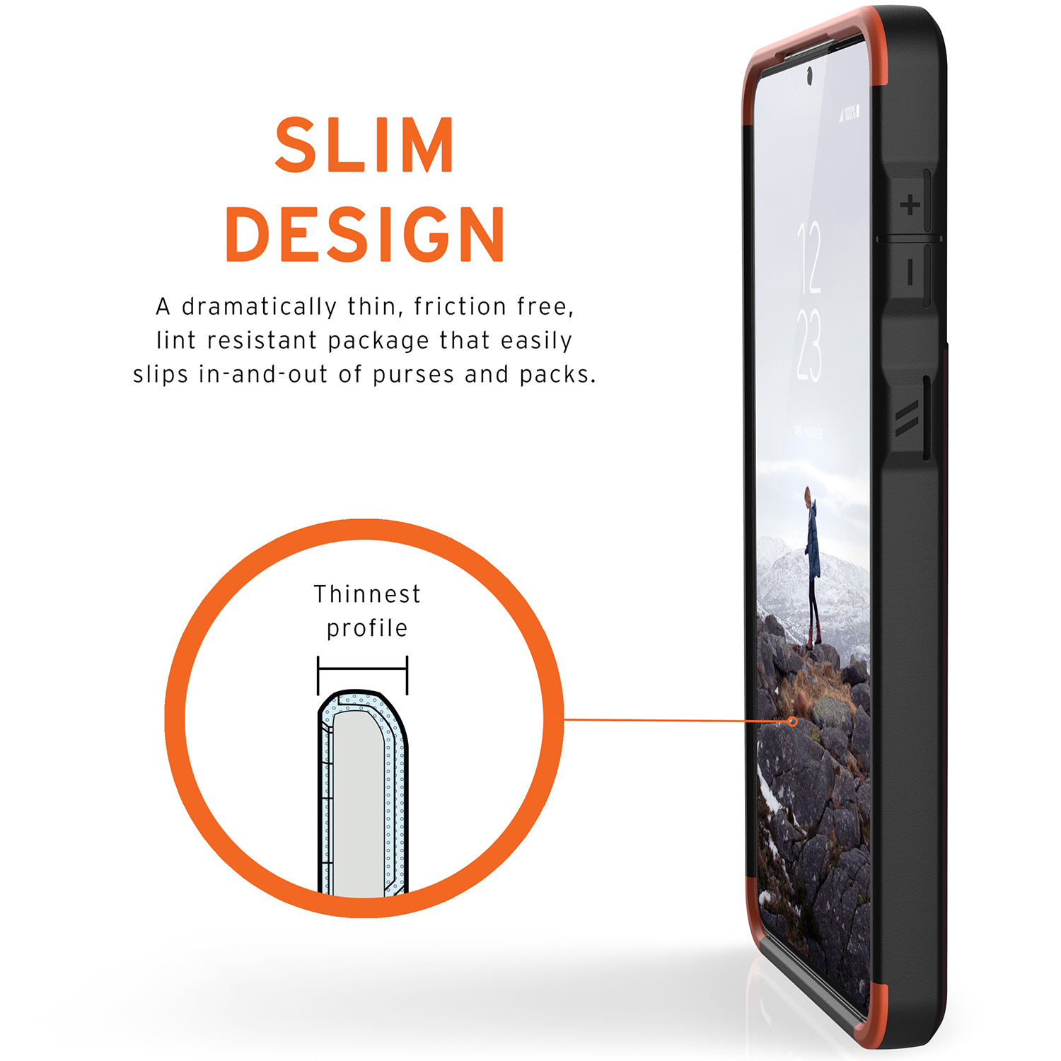 UAG Civilian Backcover Samsung Galaxy S21 Plus - Zwart - Afbeelding 4