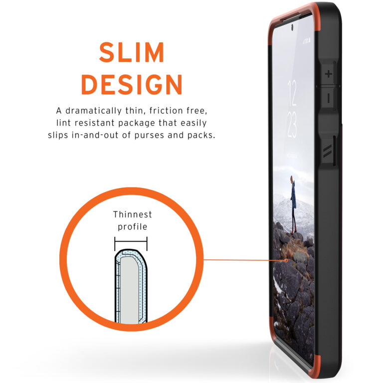 UAG Civilian Backcover Samsung Galaxy S21 Plus - Zwart - Afbeelding 4