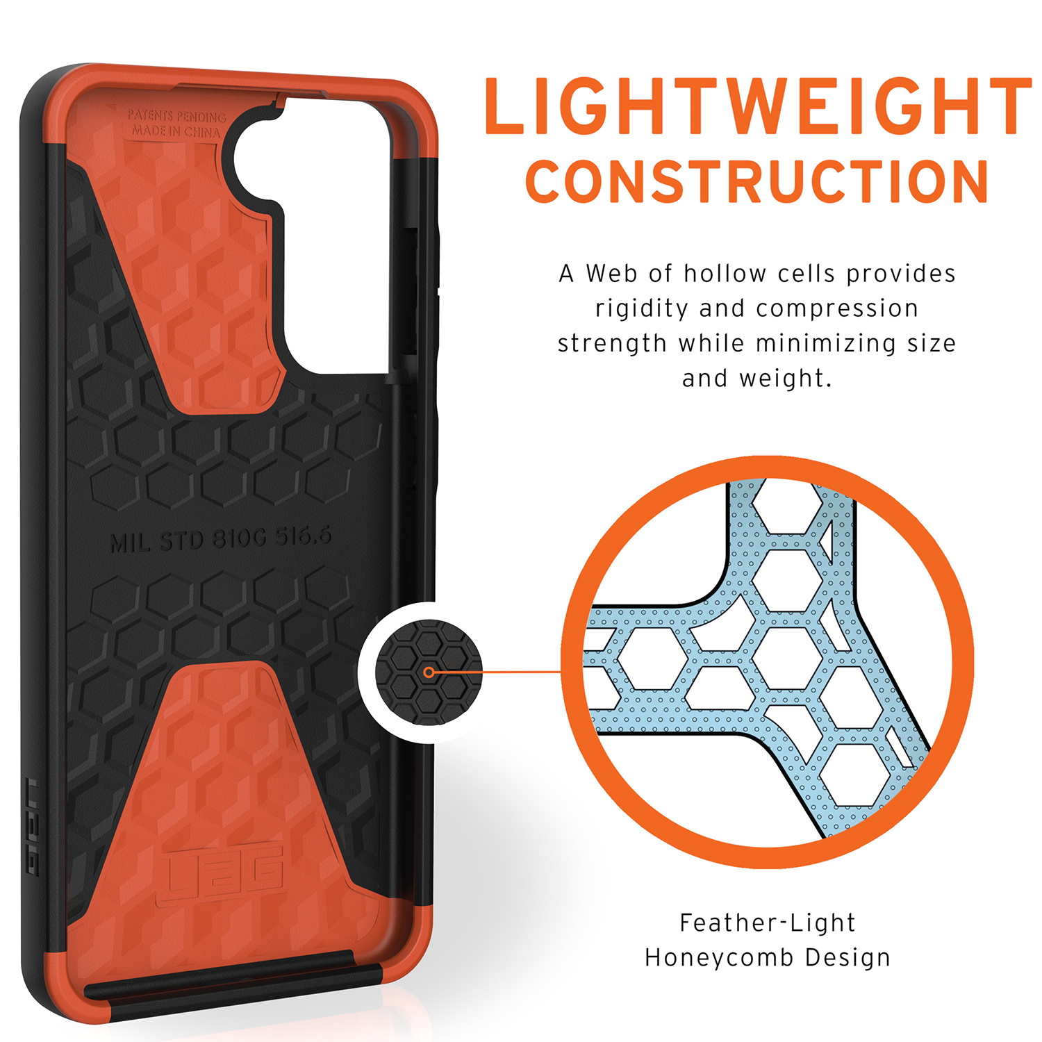UAG Civilian Backcover Samsung Galaxy S21 Plus - Zwart - Afbeelding 5