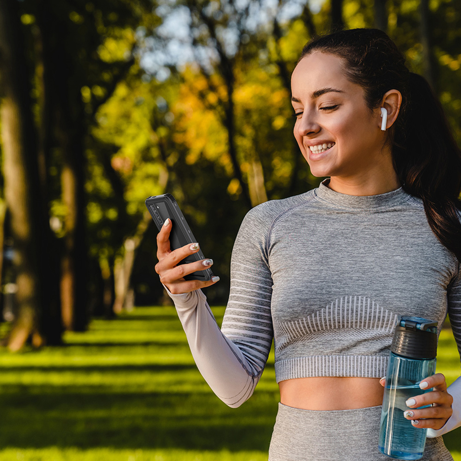 Redpepper Dot Plus Waterproof Backcover Galaxy S21 - Zwart - Afbeelding 5