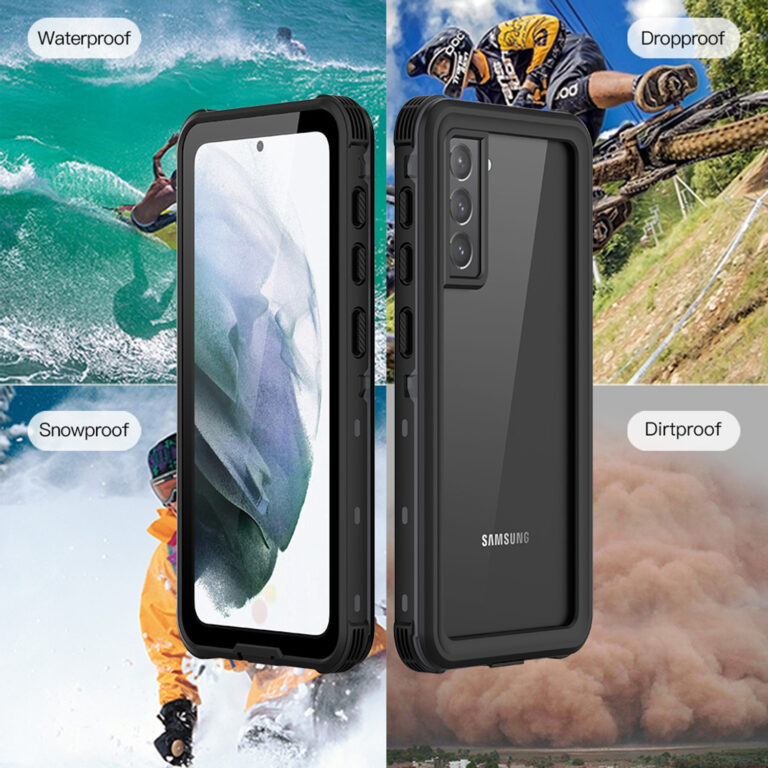 Redpepper Dot Plus Waterproof Backcover Galaxy S21 - Zwart - Afbeelding 3