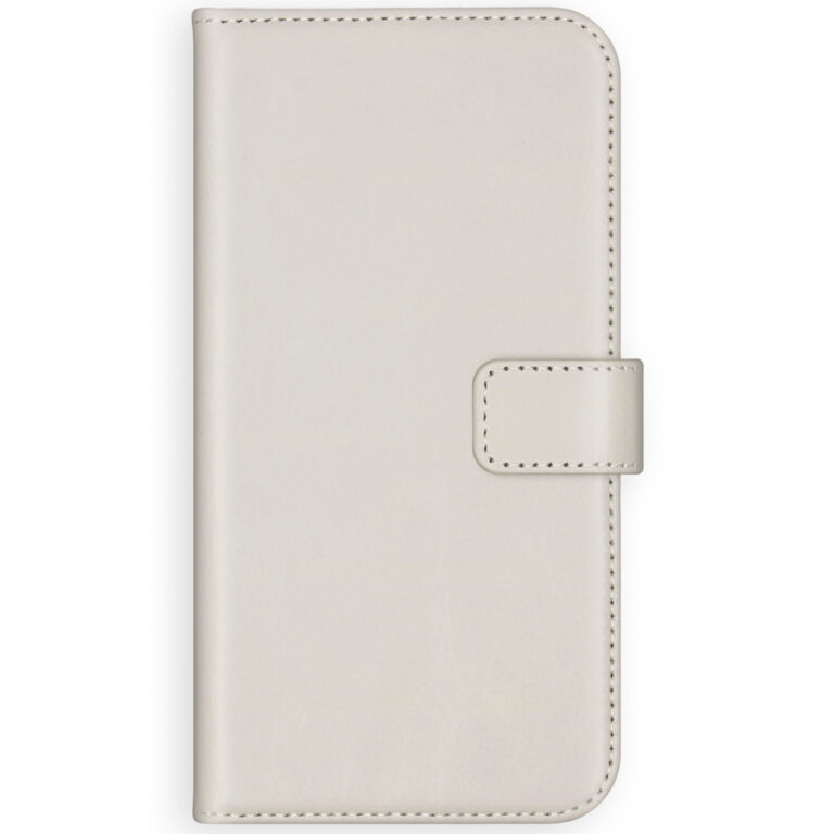 Selencia Echt Lederen Bookcase Samsung Galaxy S21 Plus - Greige - Afbeelding 2