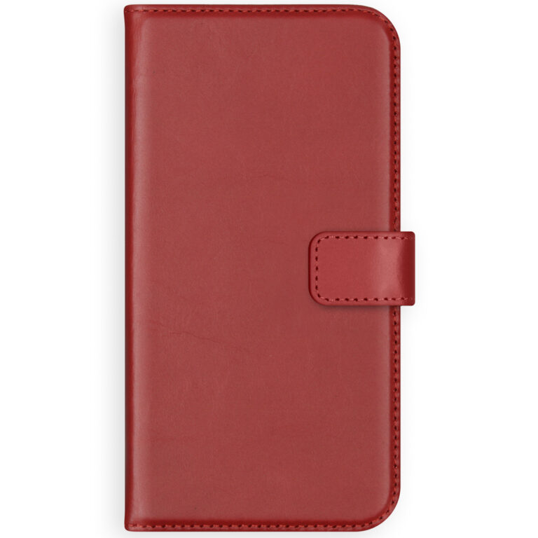 Selencia Echt Lederen Bookcase Samsung Galaxy S21 - Rood - Afbeelding 2