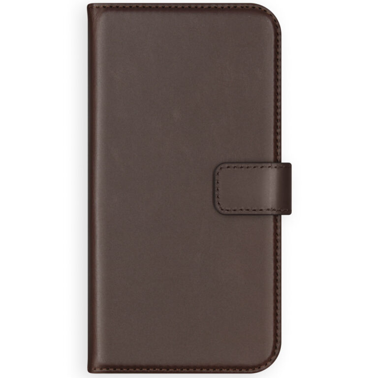 Selencia Echt Lederen Bookcase Samsung Galaxy S21 - Bruin - Afbeelding 2
