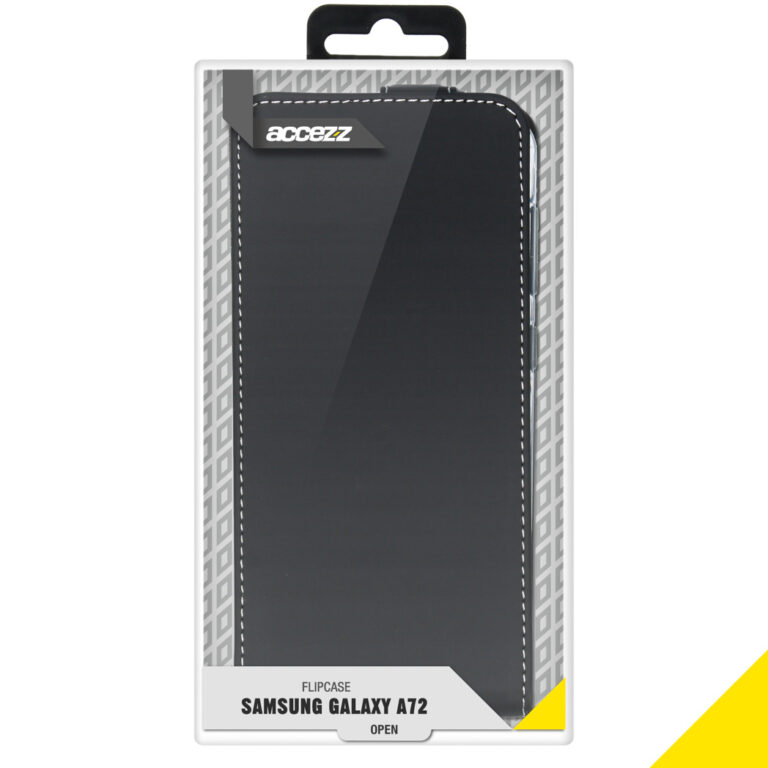 Accezz Flipcase Samsung Galaxy A72 - Zwart - Afbeelding 4