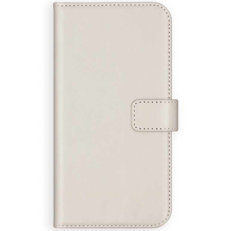 Selencia Echt Lederen Bookcase Samsung Galaxy A72 - Greige - Afbeelding 2