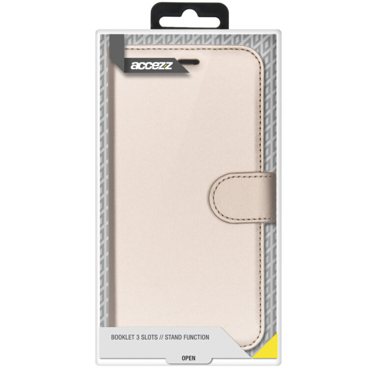 Accezz Wallet Softcase Bookcase Samsung Galaxy A72 - Goud - Afbeelding 4