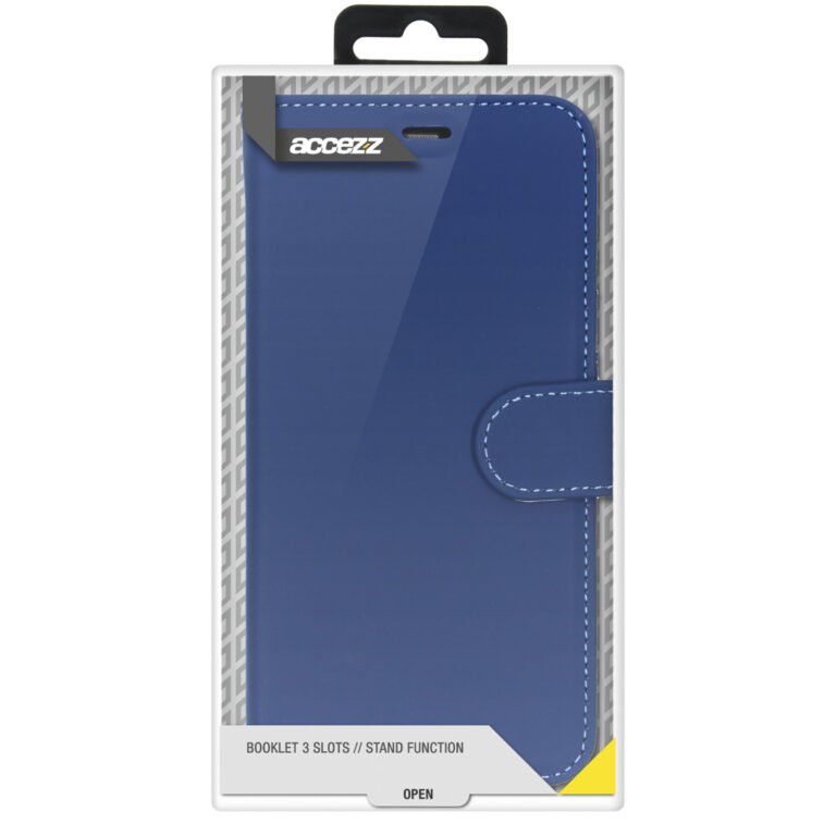 Accezz Wallet Softcase Bookcase Samsung Galaxy S21 - Donkerblauw - Afbeelding 4
