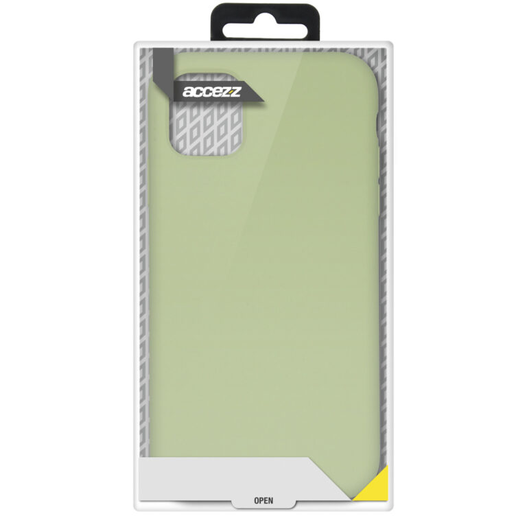 Accezz Liquid Silicone Backcover Galaxy S21 Plus - Groen - Afbeelding 4