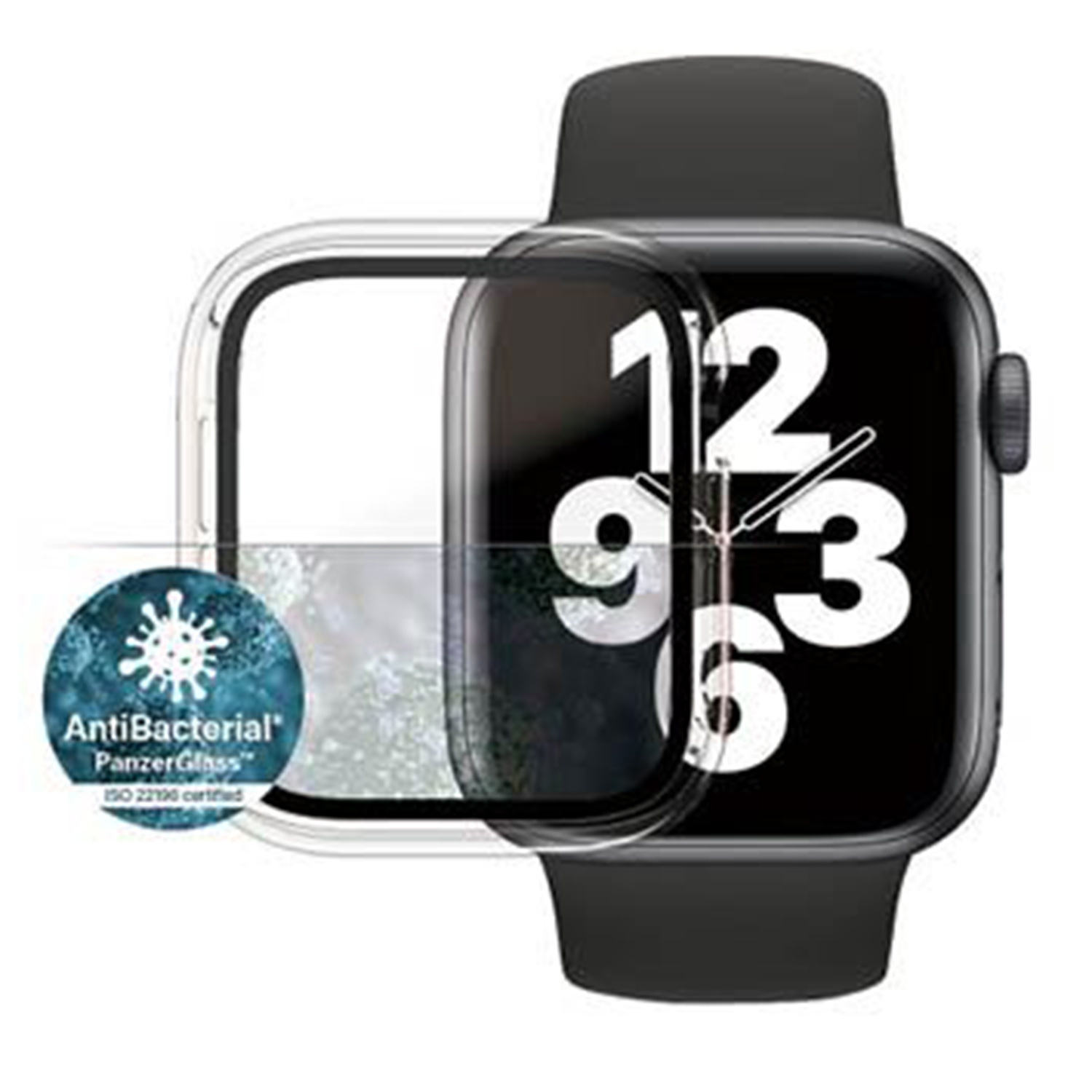 PanzerGlass Full Body Case Apple Watch 4 / 5 / 6 / SE – 40 mm – Transparant