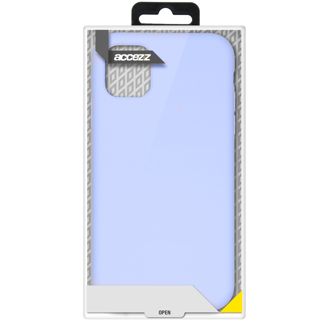 Accezz Liquid Silicone Backcover Samsung Galaxy A52(s) (5G/4G) - Paars - Afbeelding 4