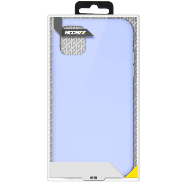 Accezz Liquid Silicone Backcover Samsung Galaxy A52(s) (5G/4G) - Paars - Afbeelding 4
