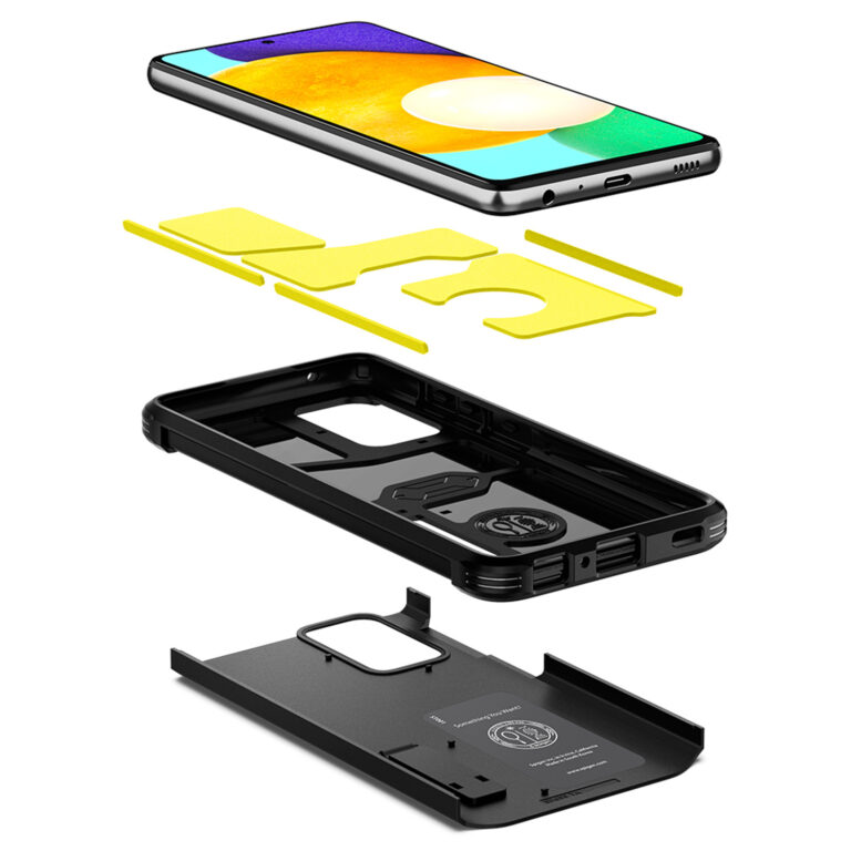Spigen Tough Armor Backcover Samsung Galaxy A52(s) (5G/4G) - Zwart - Afbeelding 5