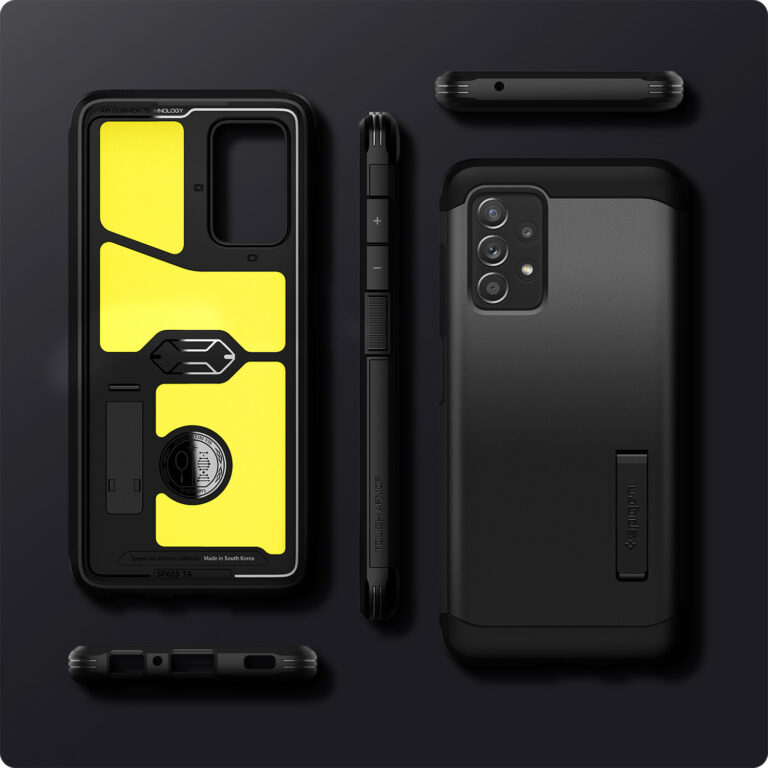Spigen Tough Armor Backcover Samsung Galaxy A52(s) (5G/4G) - Zwart - Afbeelding 9