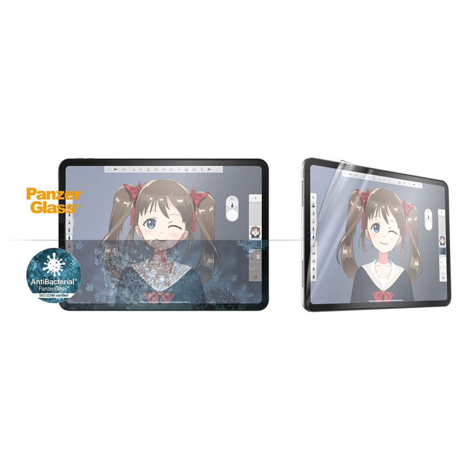 PanzerGlass GraphicPaper Screenprotector Apple iPad Pro 11 (2018/2020/2021/2022) / Air 5 (2022) / Air 4 (2020) - Afbeelding 2