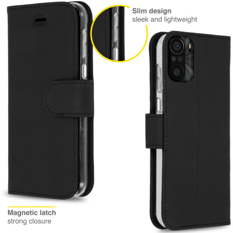 Accezz Wallet Softcase Bookcase Xiaomi Mi 11i  - Zwart - Afbeelding 3