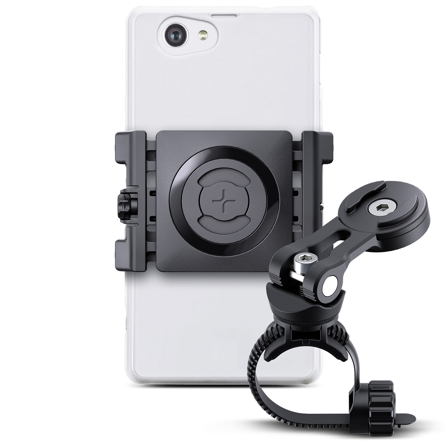 SP Connect Bike Bundle Universal Clamp SPC+ – Telefoonhouder fiets – Universele klem – Zwart