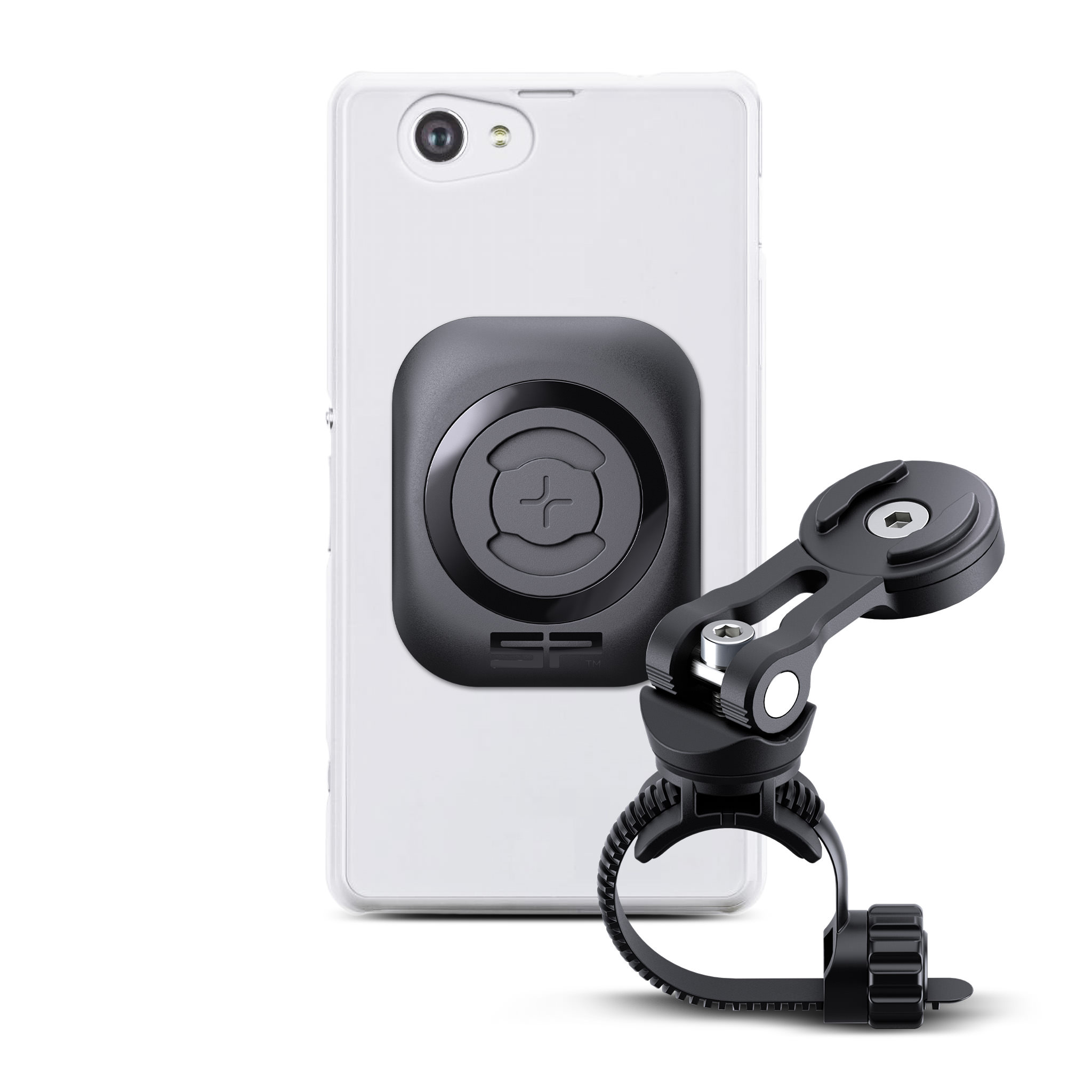 Bike Bundle Universal Interface SPC+ – Telefoonhouder fiets – Adapter voor SP Connect+ accessoires – Zwart