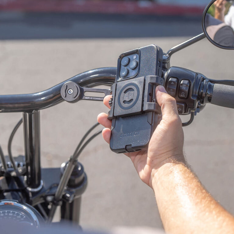 Universal Phone Clamp Max SPC+ - Telefoonhouder fiets - Geschikt SP Connect+ houders - Zwart - Afbeelding 2