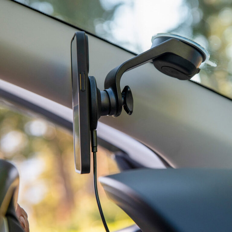 SP Connect Charging Suction Mount SPC+ - Telefoonhouder auto - Oplaadfunctie - voor SPC+ hoesjes - Voorruit - Universeel - Zwart - Afbeelding 3