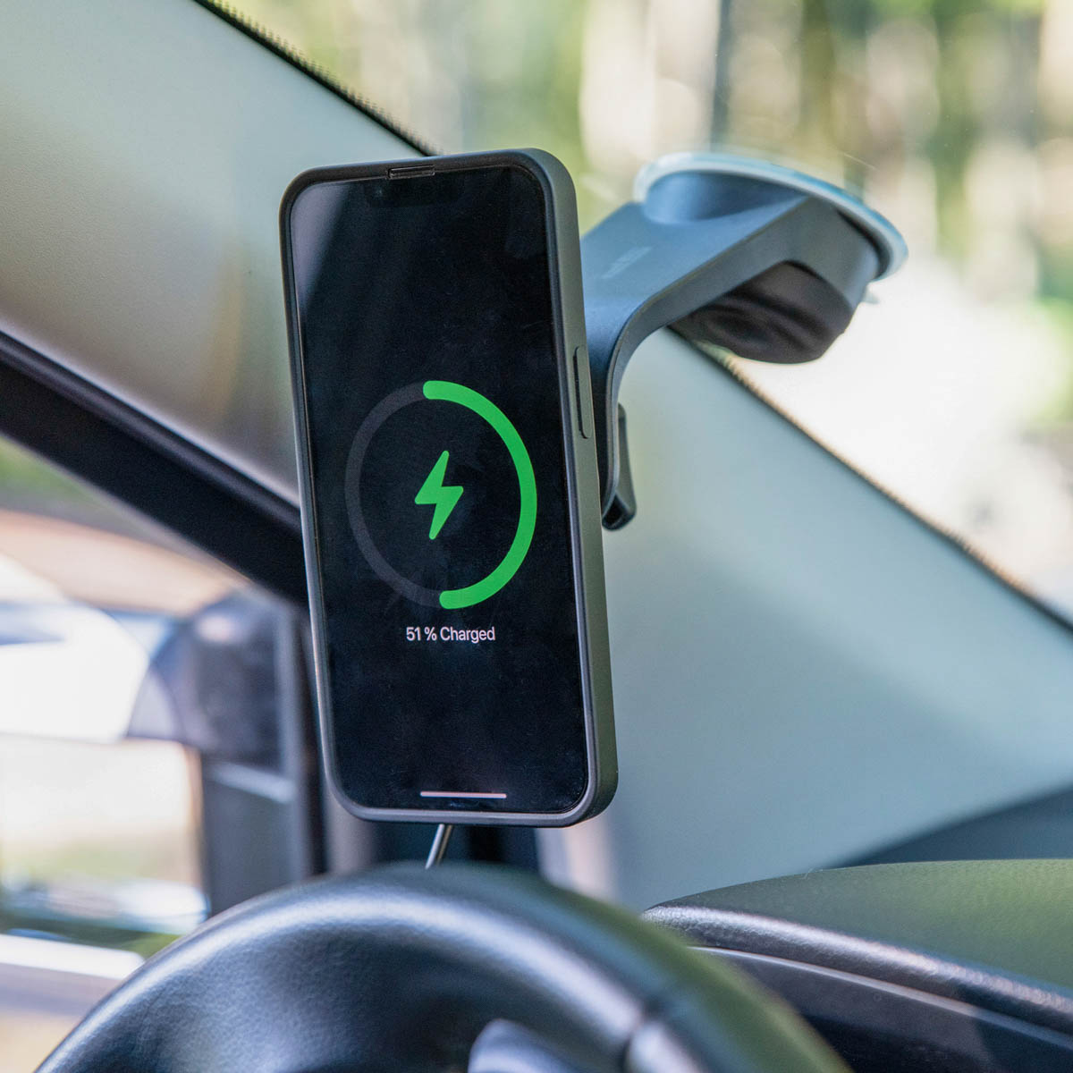 SP Connect Charging Suction Mount SPC+ - Telefoonhouder auto - Oplaadfunctie - voor SPC+ hoesjes - Voorruit - Universeel - Zwart - Afbeelding 5