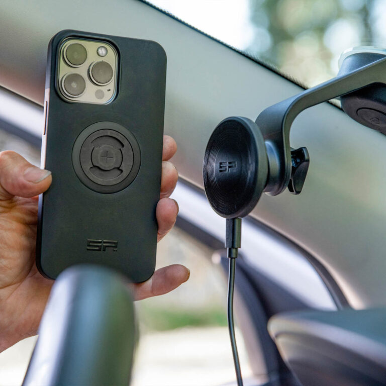 SP Connect Charging Suction Mount SPC+ - Telefoonhouder auto - Oplaadfunctie - voor SPC+ hoesjes - Voorruit - Universeel - Zwart - Afbeelding 2