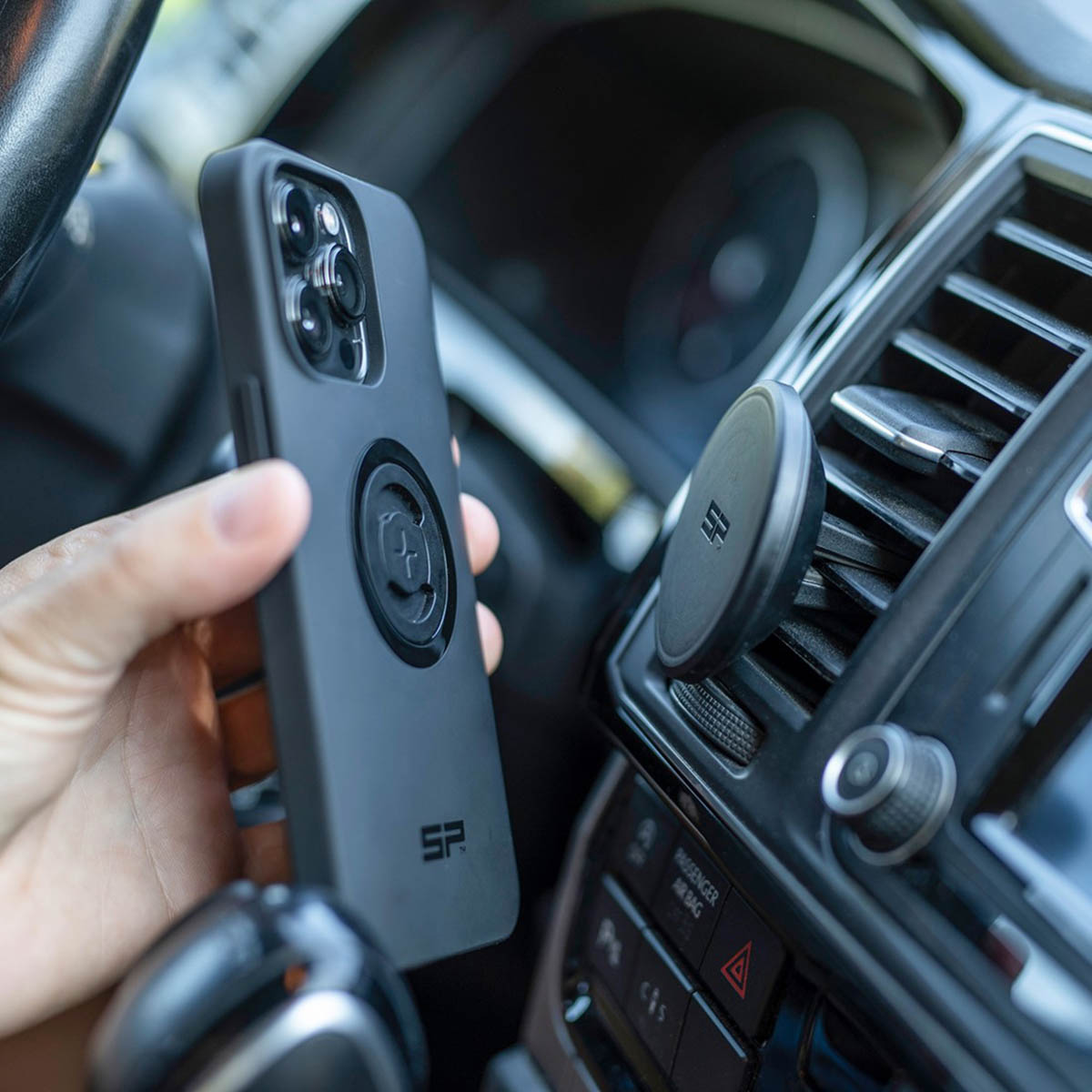 SP Connect Car Vent Mount SPC+ – Telefoonhouder auto – voor SPC+ hoesjes – Ventilatierooster – Zwart