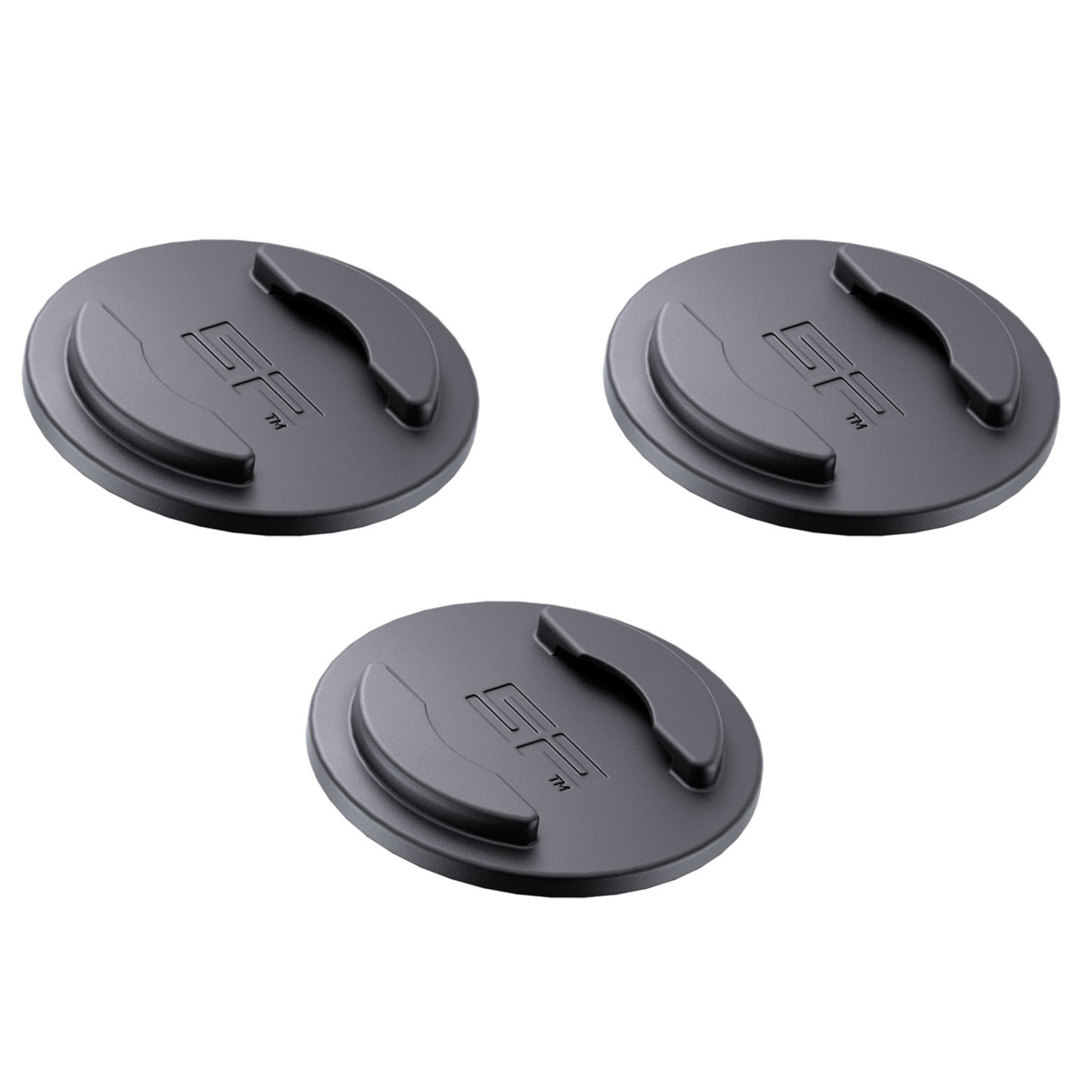 SP Connect SP Adhesive Kit SPC+ – SPC+ bevestiging met plakstrip – 3 stuks – Zwart