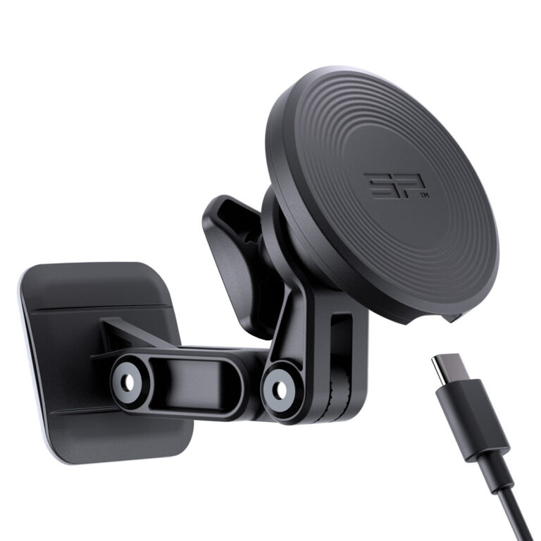 SP Connect SP Charging Adhesive Mount Pro SPC+ - Zelfklevende telefoonhouder - Oplaadfunctie - voor SPC+ hoesjes - Zwart - Afbeelding 3