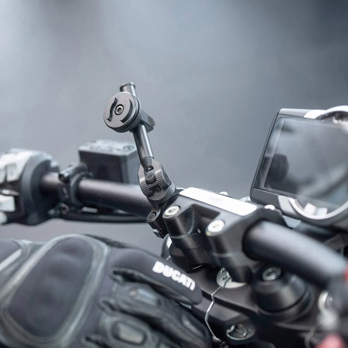 SP Connect Moto Mount 3D 1 1/2″ – Telefoonhouder motor(fiets) – Universeel – Geschikt voor SPC+ hoesjes – Zwart