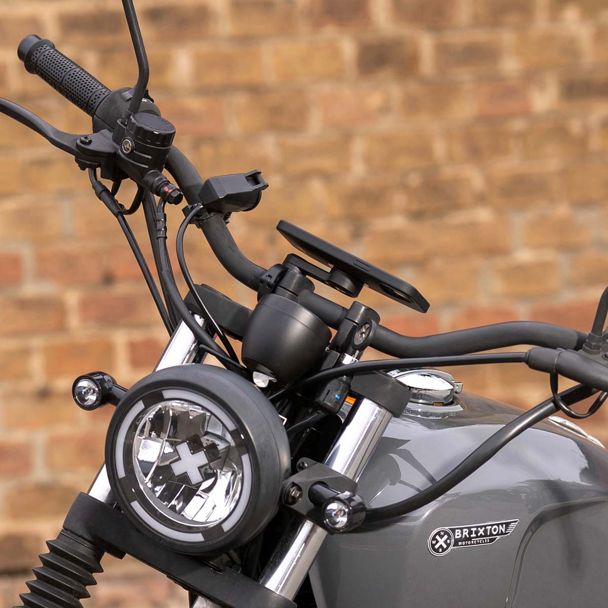 SP Connect Moto Mount LT – Telefoonhouder motor(fiets) – Universele houder voor SPC+ hoesjes – Zwart