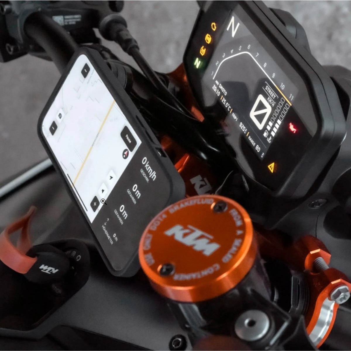 SP Connect Moto Mount Pro - Telefoonhouder motor(fiets) - Universeel - Geschikt voor SPC+ hoesjes - Zwart - Afbeelding 5